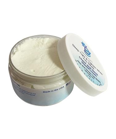 SIeep Tight and Tighten While You SIeep Chest and Neck Mask/Cream With Hibiscus Hyaluronic Acid Firming Peptides Black Goji Butter Cranberry Enzymes and More Aloe and Green Tea Scent 4 oz By Diva Stuff