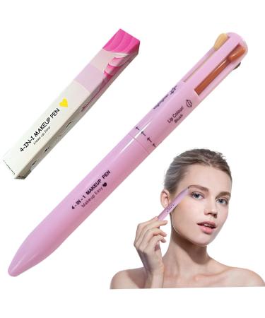 4 in 1 Makeup Pen Multifunctional Makeup Pencil from Eyeliner Lip Liner Brow Pencil and Highlighter Easy-to-Apply & Compact Makeup Accessories Style 2 - Buy Online on SooperMarket.com