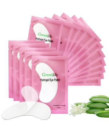 GreenLife 100% Natural Under Eye Gel Pads - 100 Pairs With Collagen, Aloe Vera and Hydrogel - Buy Online on SooperMarket.com