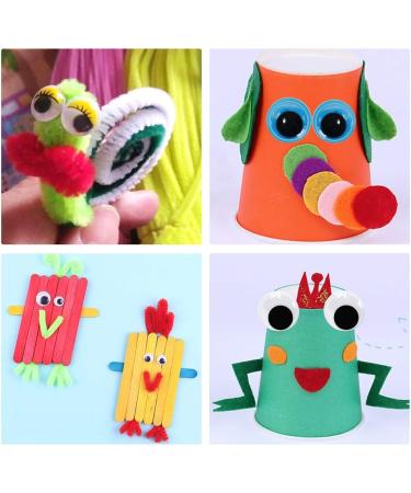 1620pcs Googly Wiggle Eyes Self Adhesive - Multi Colors & Sizes for DIY Crafts | ZZYI - Buy Online on SooperMarket.com