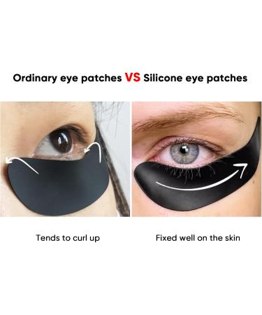PERMANIA Lash Pads Eyelash Pads for Lash Extensions Eyelash Pads for Lash Lift Reusable Lash Pads Silicone Material for a Skin-Friendly Fit Cruelty-Free (White) - Buy Online on SooperMarket.com