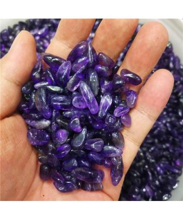 Amethyst Crystals Specimen Amethyst Point Quartz Natural Stones and Minerals Fish Tank Stone (Size : 100g) Home Goods - Buy Online on SooperMarket.com