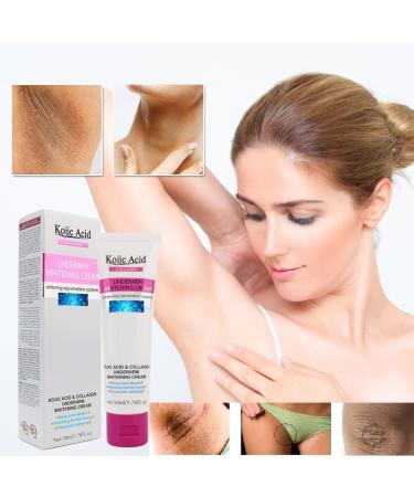 Kojic Acid Skin Lightening Cream Underarm Cream Intimate Area Dark Spot Corrector Whitening Cream for Body Underarms Armpit Knees Legs and Inner Thigh Cream for Acanthosis Nigricans Non-Greasy - Buy Online on SooperMarket.com