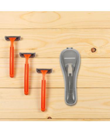 Milisten Shockproof Razor Storage Box | Water-Resistant Container for Safe Razor Storage - International Shipping - Buy Online on SooperMarket.com