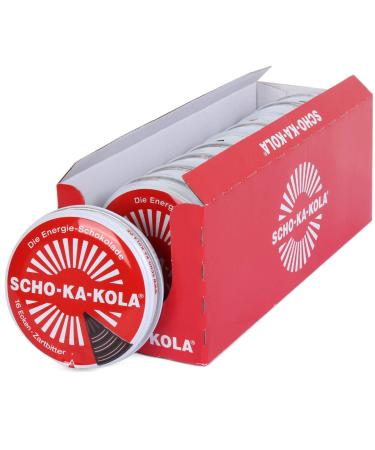 Scho-Ka-Kola German Caffeine Chocolate - Set of 10