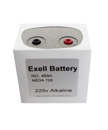 Exell Battery 489A Replacement For Eveready 489 EB-489 ER489 EVR-489 PF489