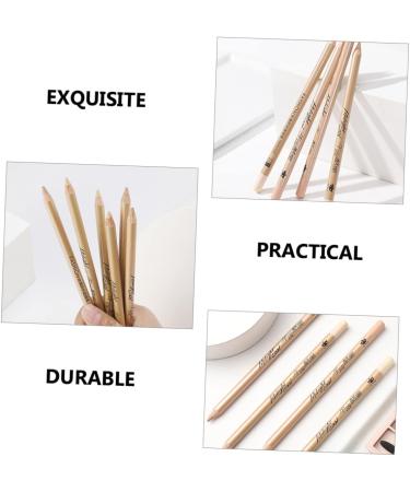 Mikinona 4pcs Concealer Pen Cover up Makeup Concealer Pot Concealer Eye Brightener Concealer Wooden White - Buy Online on SooperMarket.com