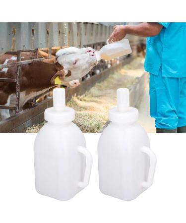 Yuehua 1L Calf Bottle - Suction Bottle for Calves Sheep & Lambs | Removable Pacifier | Ideal for Farm & Ranch - Buy Online on SooperMarket.com