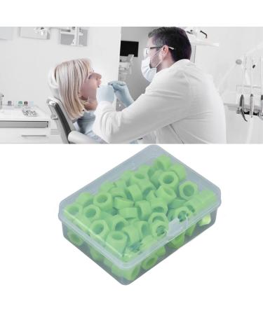Dental Code Rings - 100 Pieces Silicone Color Coding for Dental Clinics | Odontologia Instrument Accessories (Green) - Buy Online on SooperMarket.com