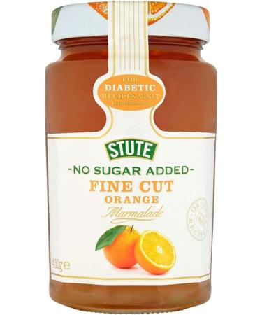 Stute No Sugar Added Fine Cut Orange Marmalade 430g - Buy Online on SooperMarket.com