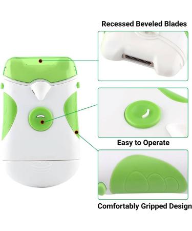 2 in 1 Electric Nail Cutter Portable Electric Nail Clippers Nail Trimmer Safe Manicure Pedicure Tool for Use on Kids - Buy Online on SooperMarket.com