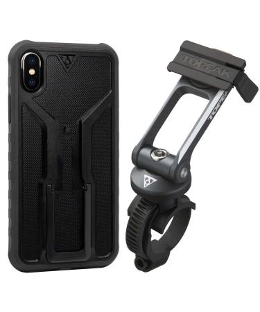 Topeak Ridecase iPhone X/XS Case with Ridecase Bike Mount Black/Grey