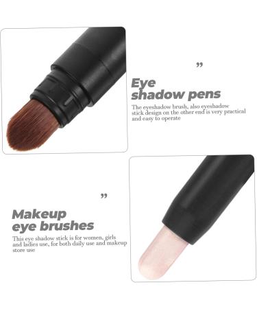 Mikinona Makeup Eyeshadow End Precision Brush Application Makeup Women Ends Dual Shadow Female Stick Eyeshadow 1 count (Pack of 1) Light Brown - Buy Online on SooperMarket.com