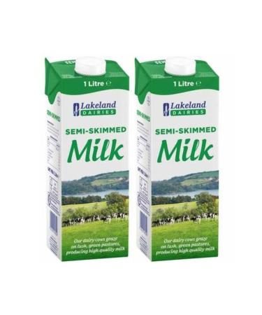2 x 1 Litre Semi Skimmed Milk