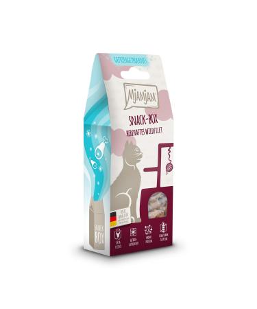 MjAMjAM snack box - hearty game fillet 5 x 35 g 1 pack (1 x 0.175 kilograms) Game 35 g (5 pack)