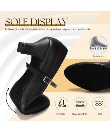 Shop Women's Latin Dance Shoes - Comfortable Salsa & Tango 5cm Heel - SWDZM Black Suede - Buy Online on SooperMarket.com