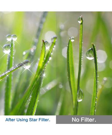 49mm Star Filter Set (4-Point, 6-Point, 8-Point) with Lens Cap for Nikon, Sony, Olympus DSLR Cameras - Buy Online on SooperMarket.com