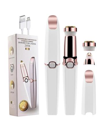 Hudhow's facial hair removal for women electrical precision trimmer for eyebrows for women |2-in-1-precision face-haired cutter portable painless hair removal for face hair