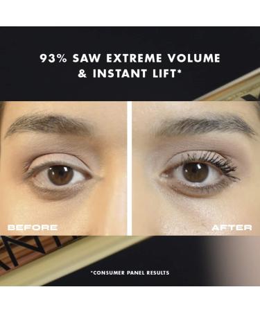 Milani Highly Rated Anti-Gravity Black Mascara with Castor Oil and Hourglass Brush + Growth-Enhancing Serum - Buy Online on SooperMarket.com