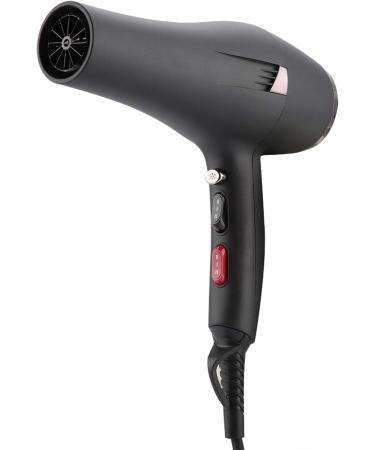Hot Cold Wind Hair Dryer 2000W Hair Dryer Blower Hot Cold Wind Hair Dryer for Hair Styling with 2 Nozzle(US Plug 110V) - Buy Online on SooperMarket.com