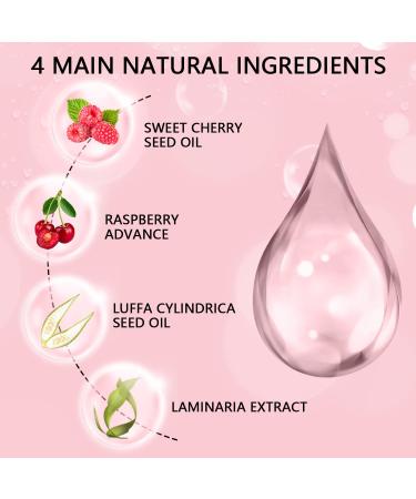 Cherry Tinted Hydrating Lip Glow Oil Gloss - Non-Sticky, Long Lasting, Nourishing Moisturizing Plumping Lip Balm - Buy Online on SooperMarket.com