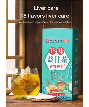 Herbal Liver Tea - Herbal Liver Protection Tea 32 Flavors Liver Care Tea Chinese Herbal Tea for Liver Dampness Removing Slimming Tea Health Liver Care Tea Liver Clearing Tea (C-1Box/30bags) - Buy Online on SooperMarket.com