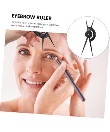 Hemoton Eyebrow Positioning Ruler Lightweight Eyebrow Ruler Brow Mapping Ruler Scale Plastic - Buy Online on SooperMarket.com