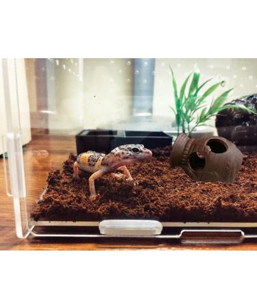 Orgmemory Ceramic Fish Tank Cave Decorations - 2 Pieces | Aquarium Accessories for Aquatic Animals - Buy Online on SooperMarket.com