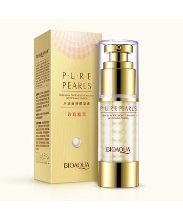 Bioaoua Pure Pearls Eye Cream Essence - Skin Silky & Flawless | Moisturizing & Oil Control - 35g - Buy Online on SooperMarket.com