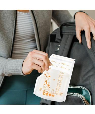 Breast Milk Bags for Freezing - 250ml Storage Bags (60PCs) | Durable & Leak-Proof Breast Milk Storage - Buy Online on SooperMarket.com