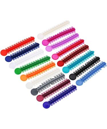 Orthodontic Ligature Rubber Bands - Multi-Color O-rings for Braces - Buy Online on SooperMarket.com