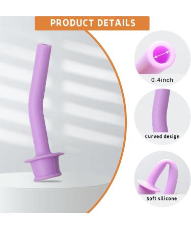 IFORYONLIFE 5 Pack Silicone Press in Straw for Stanley 40oz Tumbler Accessories Replacement Straw Bite Valve for Stanley Cup - Buy Online on SooperMarket.com