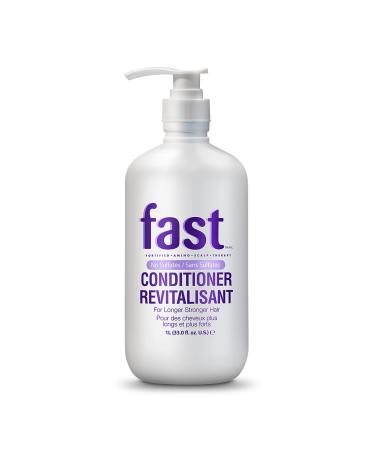 Nisim F.A.S.T. Fortified Amino Scalp Therapy Conditioner - 33 fl oz Hair Conditioner for Strong Hair - Sulfate-Free & Paraben-Free