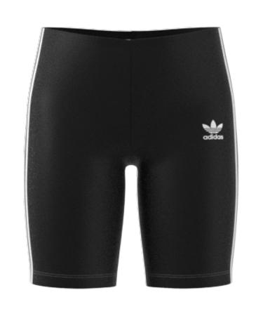 adidas Girls Cycling Shorts Leggings Black/White 9-10 Years EU