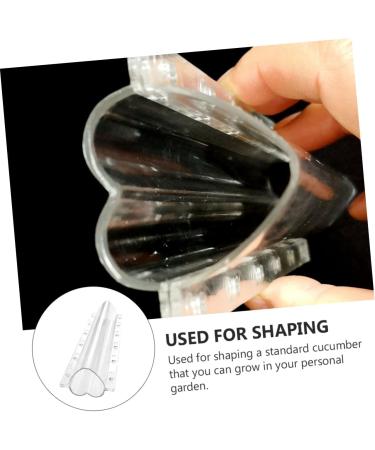 Parliky 2pcs Vegetable Shaping Mold Cucumbers DIY Tools Vegetable Strawberry Ginseng Fruit - Buy Online on SooperMarket.com