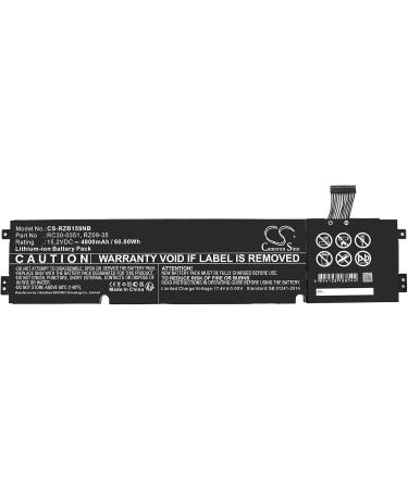 Battery Replacement for RZ09-0369x Blade 15 Base - High-Quality RC30-0351 RZ09-35 | International Shipping Available - Buy Online on SooperMarket.com