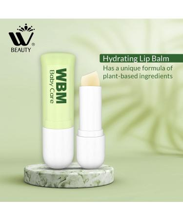 WBM Care Baby Lip Balm - Clean Natural Non-Toxic & Fragrance Free | Safe for Babies - Shop Now - Buy Online on SooperMarket.com