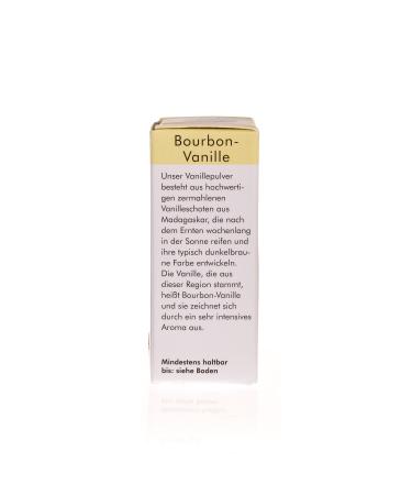 Buy Bourbon Madagascar Vanilla Powder - Premium Ground Vanilla Pods - 4g | International Shipping - Buy Online on SooperMarket.com