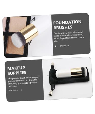 Blush Brush & Powder Brush for Travel | Loose Powder & Foundation Applicator | Essential Makeup Tools - Buy Online on SooperMarket.com