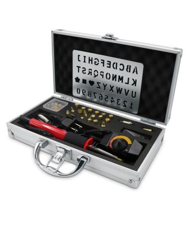 44 PCS Wood Burning Kit, Professional Pyrography Tool Set with Adjustable Temperature Pyrography Pen, Wood Burner Soldering Pen for Embossing, Carving, Soldering and Pyrography, DIY Creative Tools