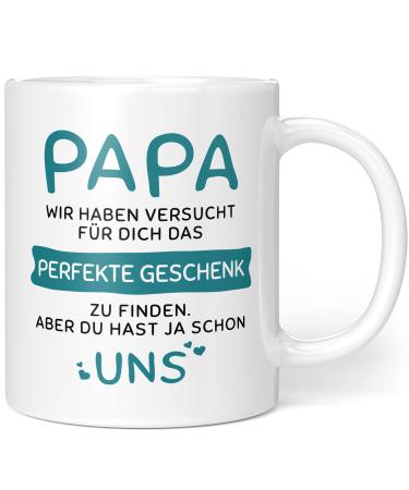 Gifts for dad - the perfect gift but you have us - dad gift birthday - gift ideas dad - dad cup (dad gift - us - green) - ceramic 330ml