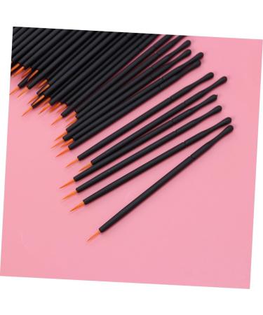 Beavorty 200 Pcs Eyeliner Wand Applicator Makeup Tools Makeup Brush Disposable mediumx2pcs Blackx2pcs - Buy Online on SooperMarket.com