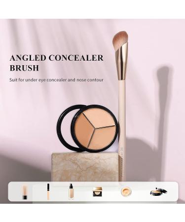 Bethy Beauty Angled Under Eye Concealer Brush | Nose Contour Makeup Tool - Buy Online on SooperMarket.com