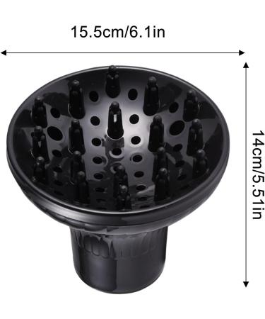 Supatmul Hair Diffuser Adjustable Hair Dryer Attachment for Curly & Wavy Hair | Perfect for 4-5cm Nozzles Ideal for Hairdressers - Buy Online on SooperMarket.com