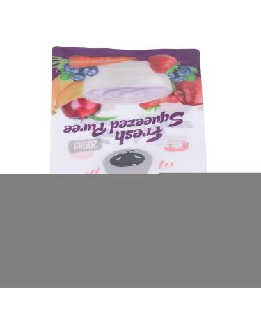 Reusable Baby Food Bags - 10 Pack 200ml Storage for Toddlers & Children | Lockable Puree Pouches - Buy Online on SooperMarket.com