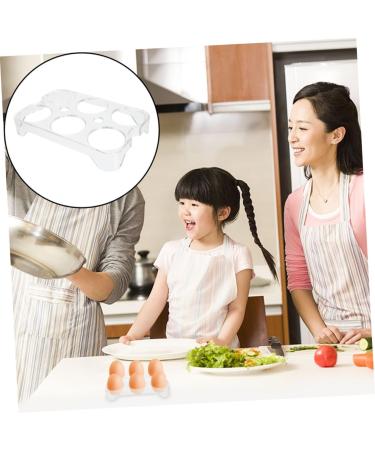 OSALADI Egg Holder Storage 3pcs egg storage racks egg holder refrigerator refrigerator egg storage drawer egg rack - Buy Online on SooperMarket.com