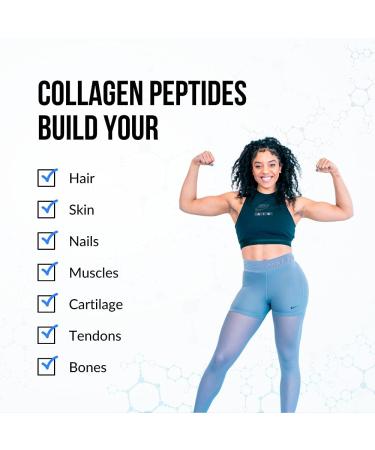 Intelligent Labs Hydrolyzed Type 1 and 3 Collagen Peptides Powder 100% Cruelty-Free and Grass-Fed Bovine Supports Healthy Hair Skin Nails & Joints 11g per Serving 41 Servings a Bottle - Buy Online on SooperMarket.com