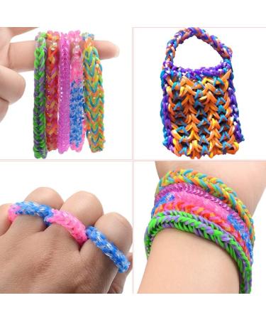 Bubble Pig Rubber Band Bracelet Kit - Loom Bracelet Making Set for Kids with Refill Bands - Buy Online on SooperMarket.com