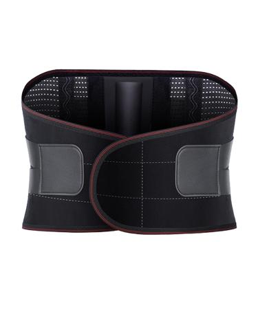 SOULAGRY Lower Back Brace - Back Support Belt Lumbar Brace - Adjustable Waist Protector Belt Lightweight Lower Back Support Brace for Lumbar Stability