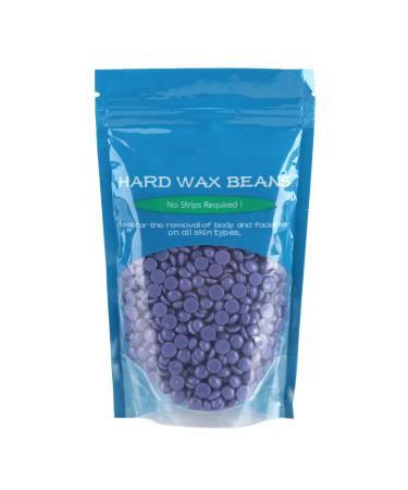 100 g of wax beads for hair removal depilation hot hard wax beans body wax beads for facial bodies bikini legs hair remover (lavender)